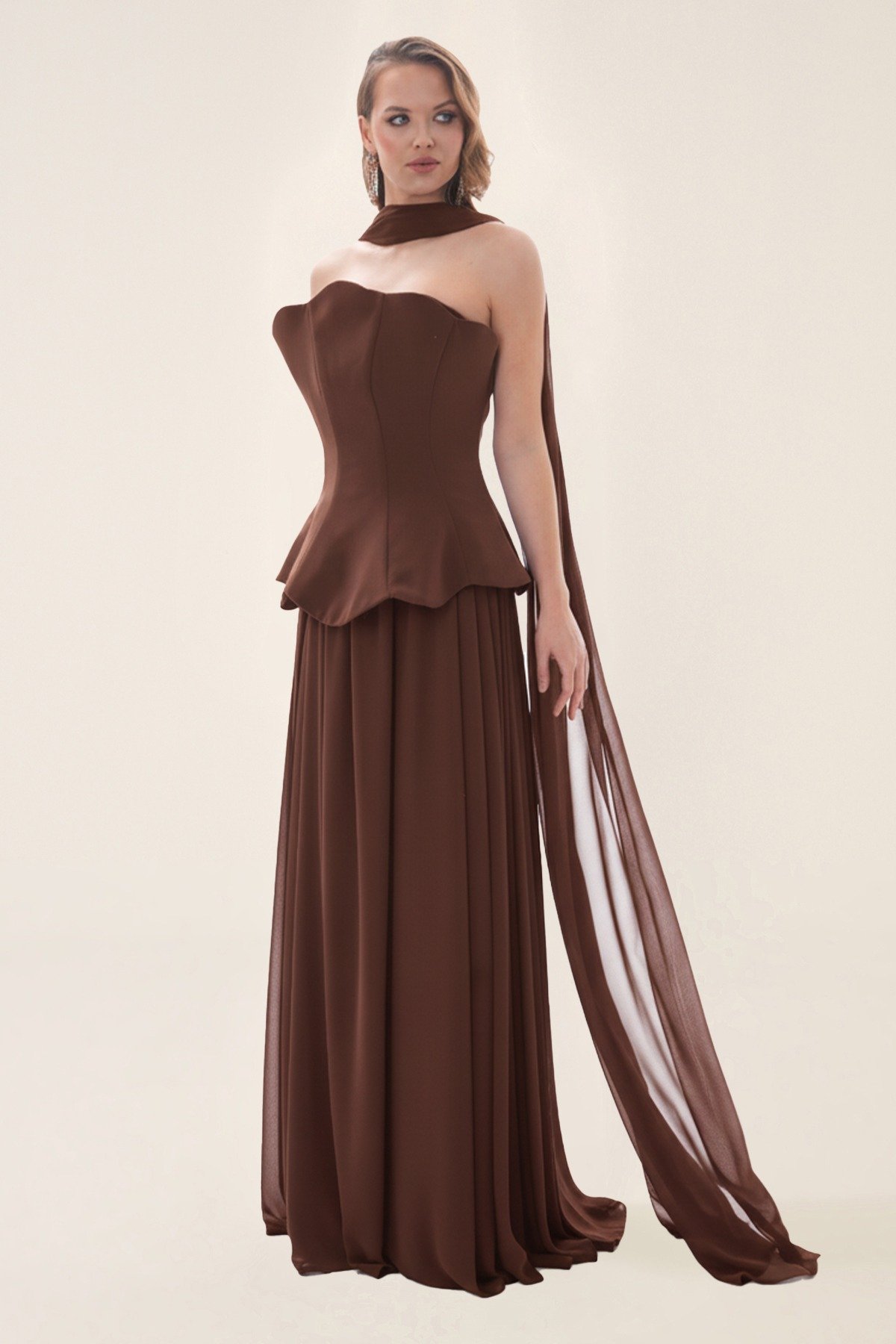 فستان كورسيه كريب - الصورة 2