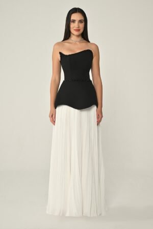 فستان كورسيه ناعم أنثوي